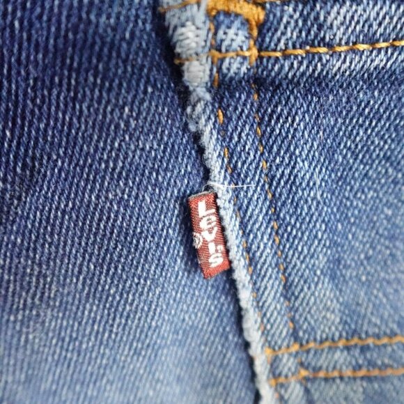 Vintage Levi's 515 Jeans 33 x 27 Blue Vintage USA Made - Picture 15 of 15